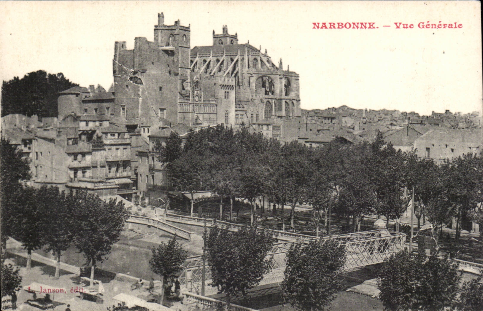 Narbonne - Ansicht - CPA