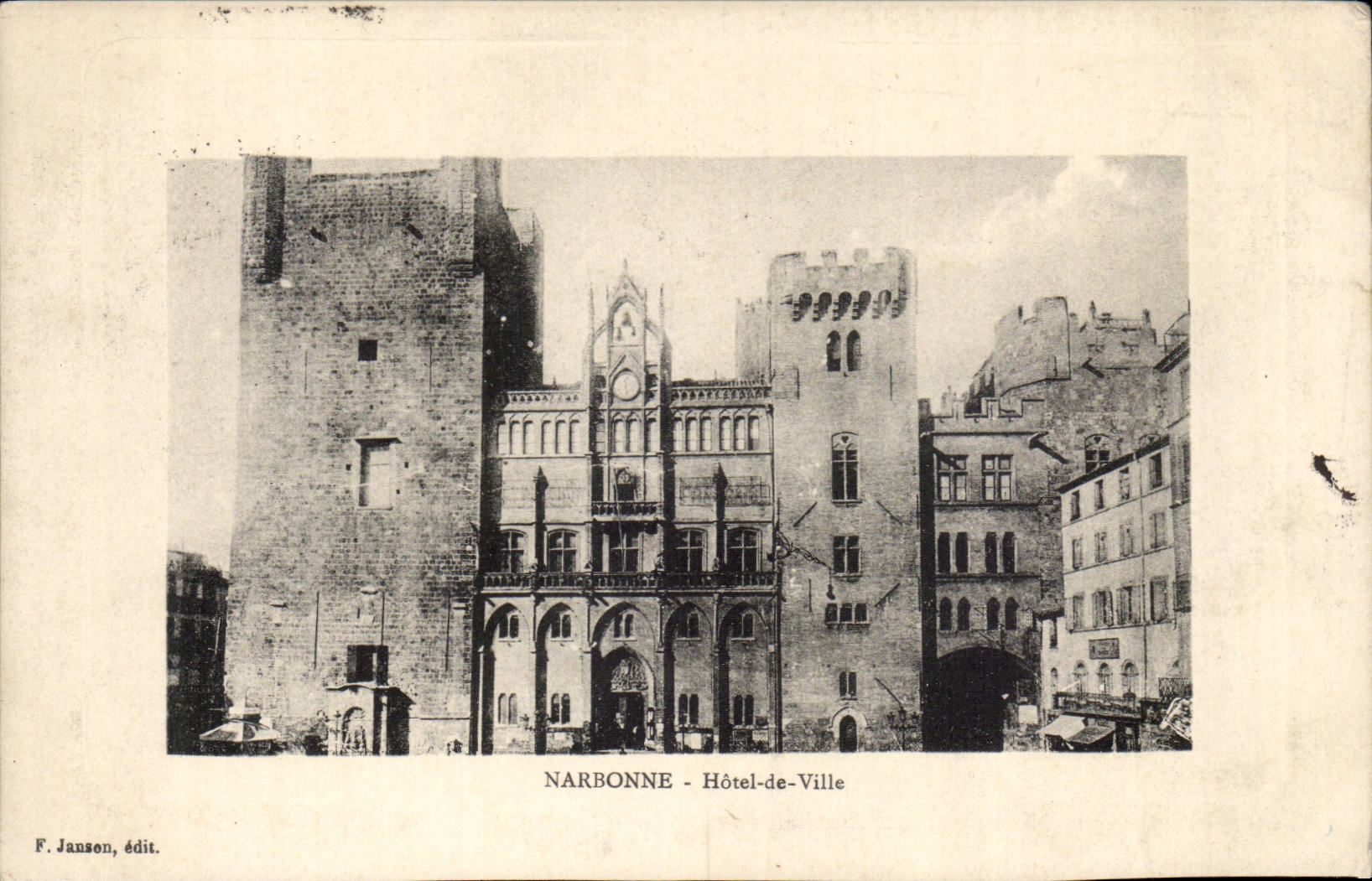 Narbonne - Rathaus - CPA