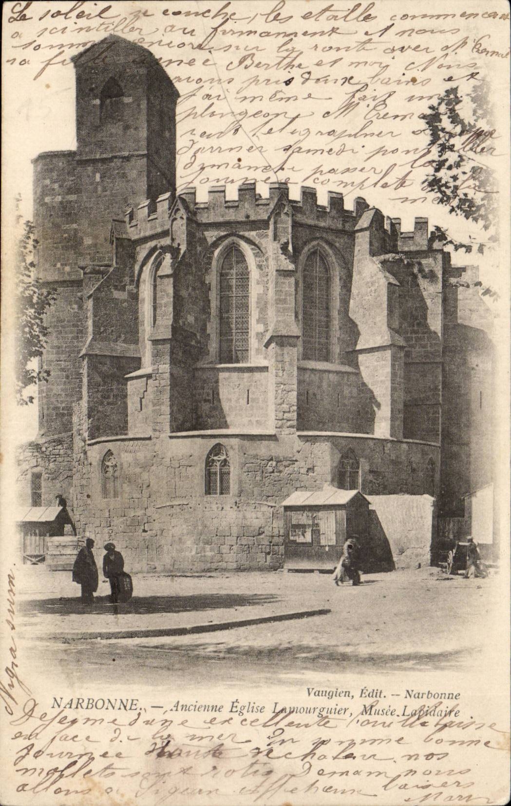 Narbonne - alte Kirche - Museum - Auguste - CPA