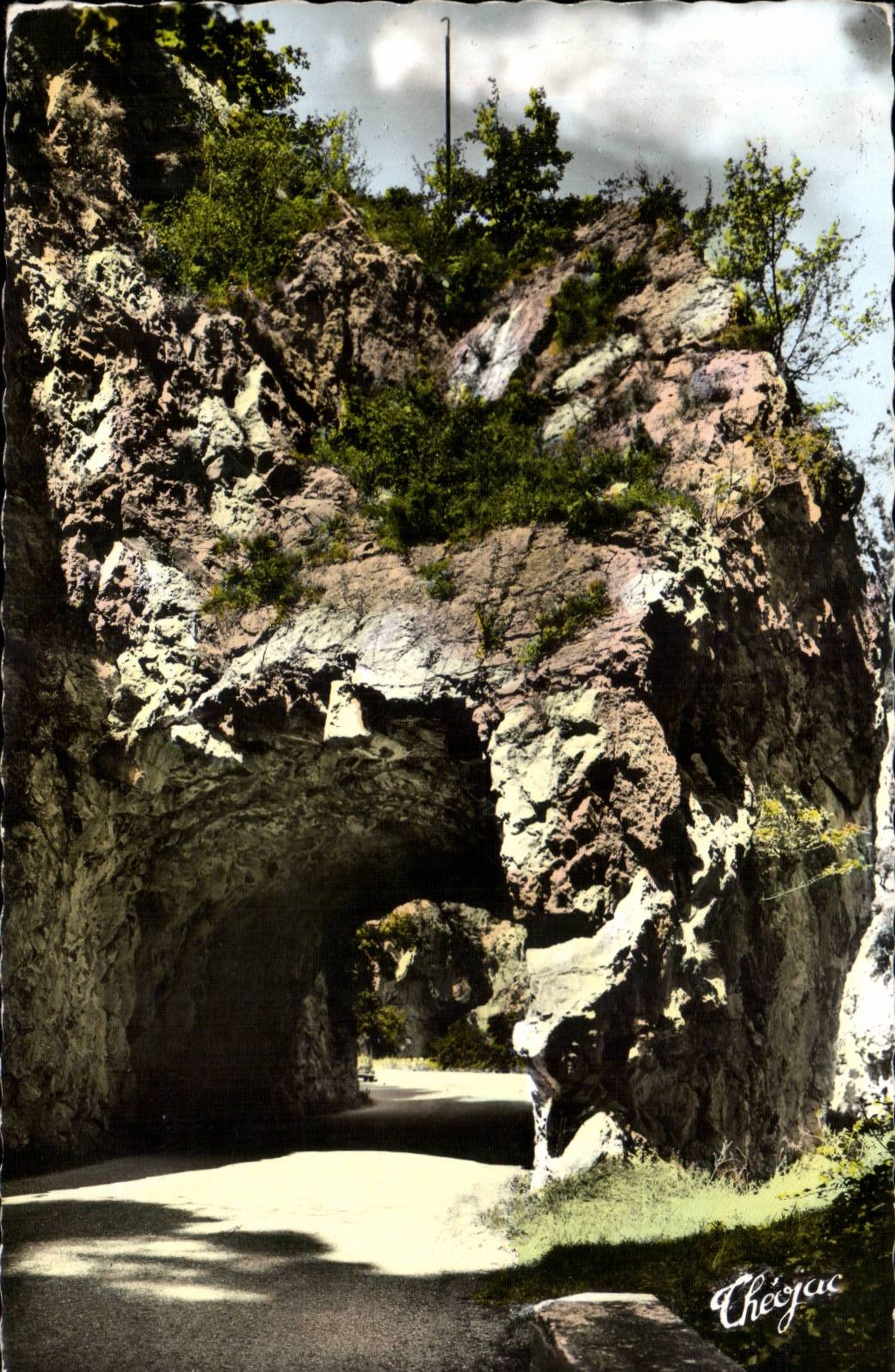 Environs de Quillan - Gorges de l'Aude - Le Defile de Pierre Lys - Le Tunnel - CPA