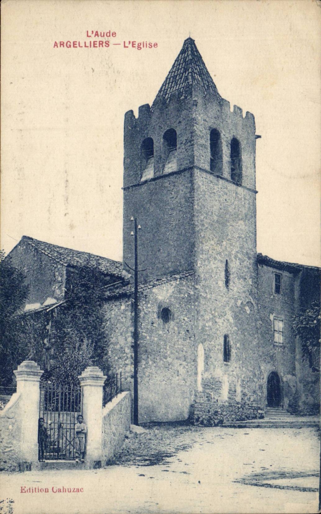 Argelliers - L'Eglise - marcelle - CPA