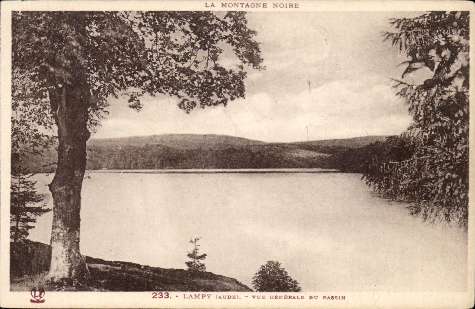 CPA Lampy Vue generale du bassin
