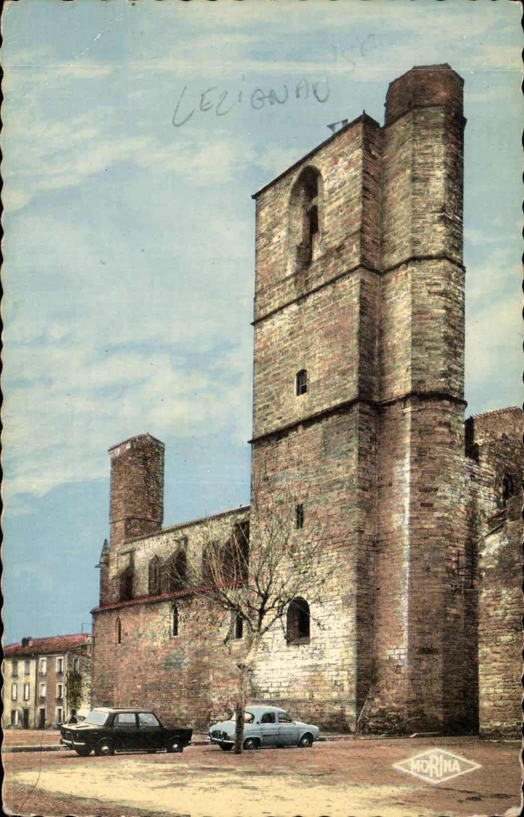 CPA Lezignan Corbieres L'eglise (14eme)
