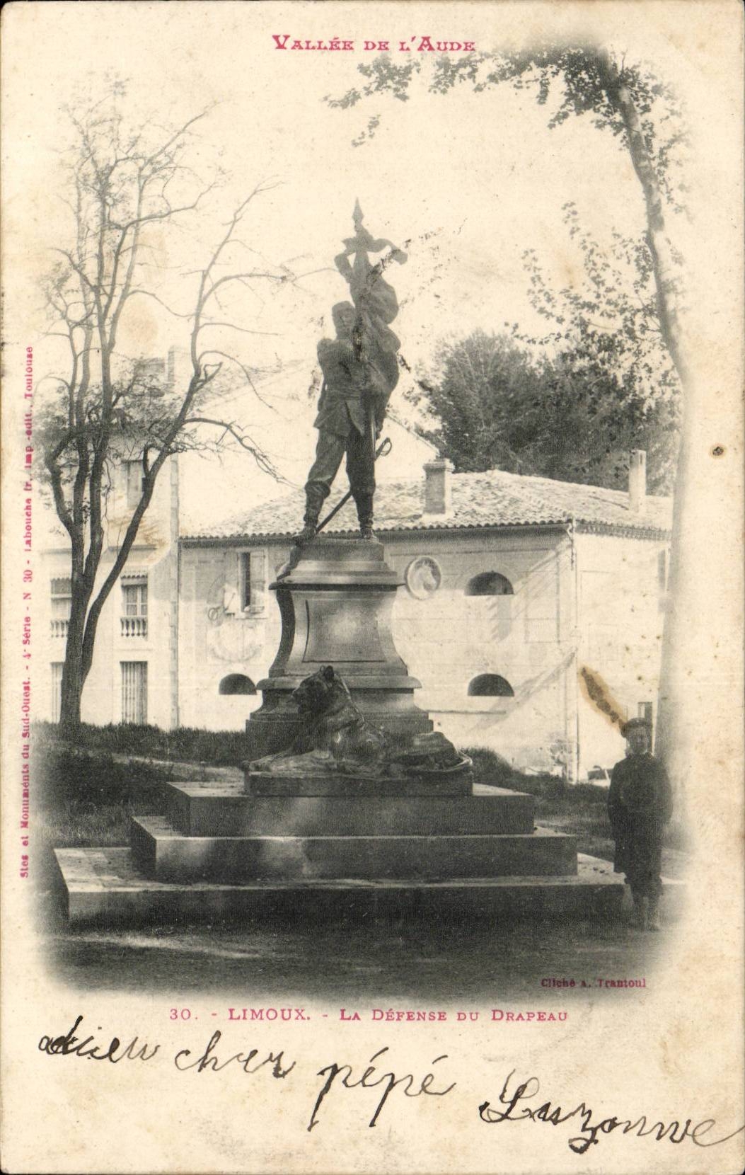 CPA Limoux the defense of the flag