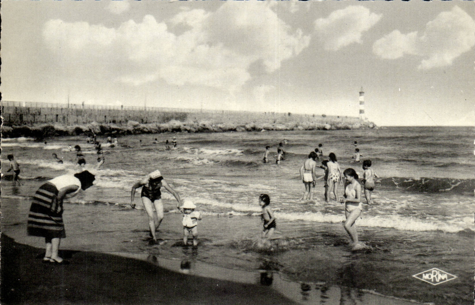 La Nouvelle CPA La plage