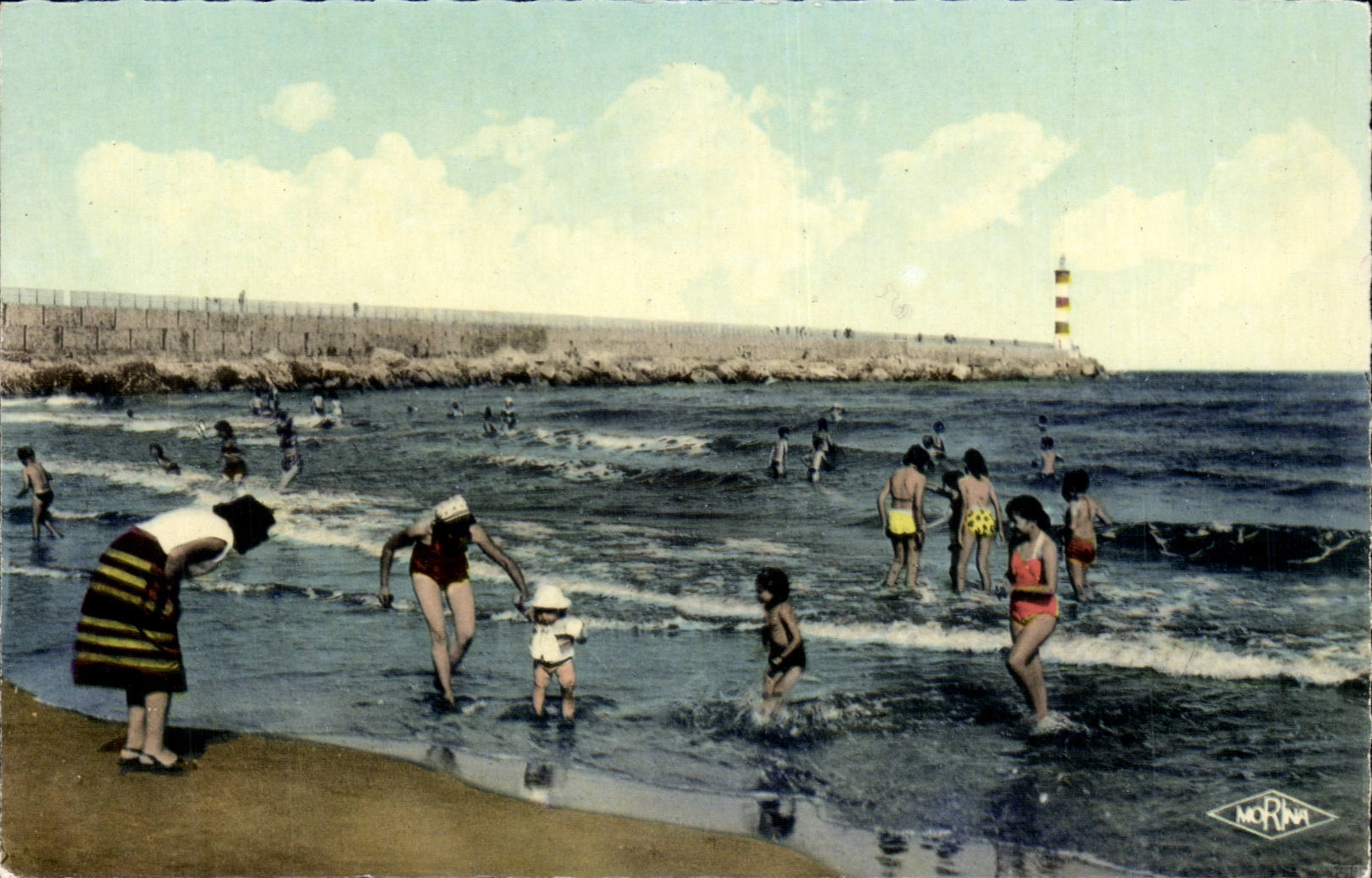La Nouvelle CPA La plage