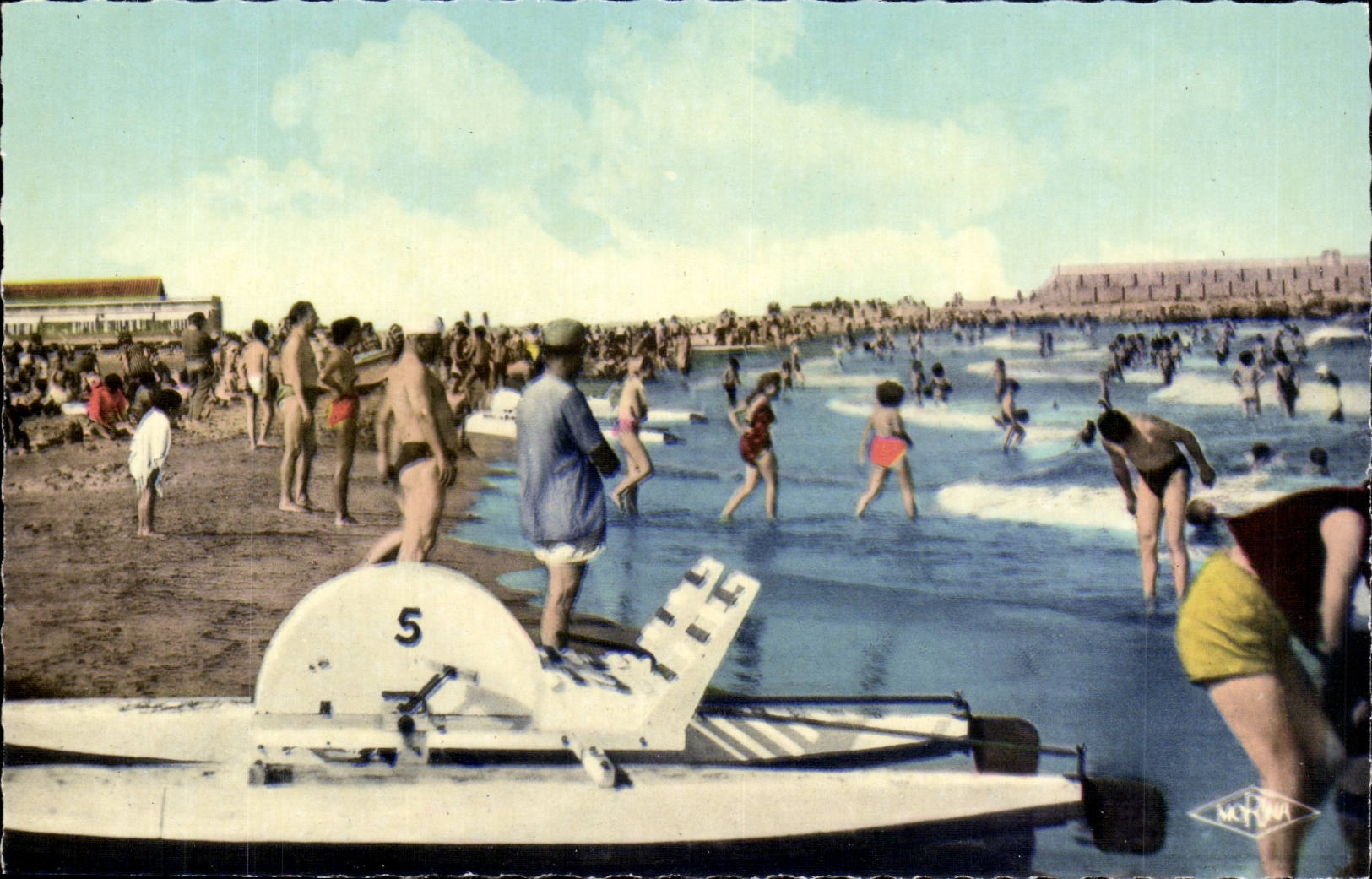 La Nouvelle CPA La plage
