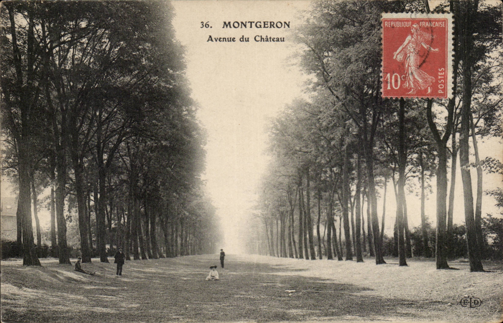 Montgeron CPA Which occurred of the castle