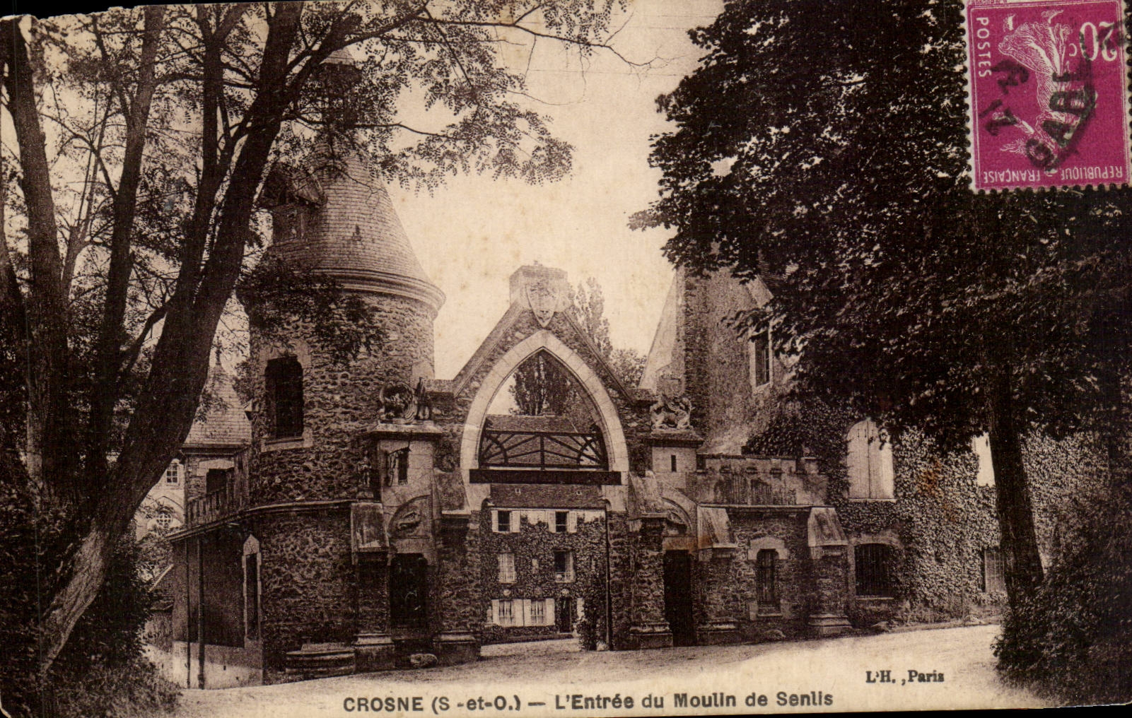 CRosne CPA Entering of the mill of Senlis