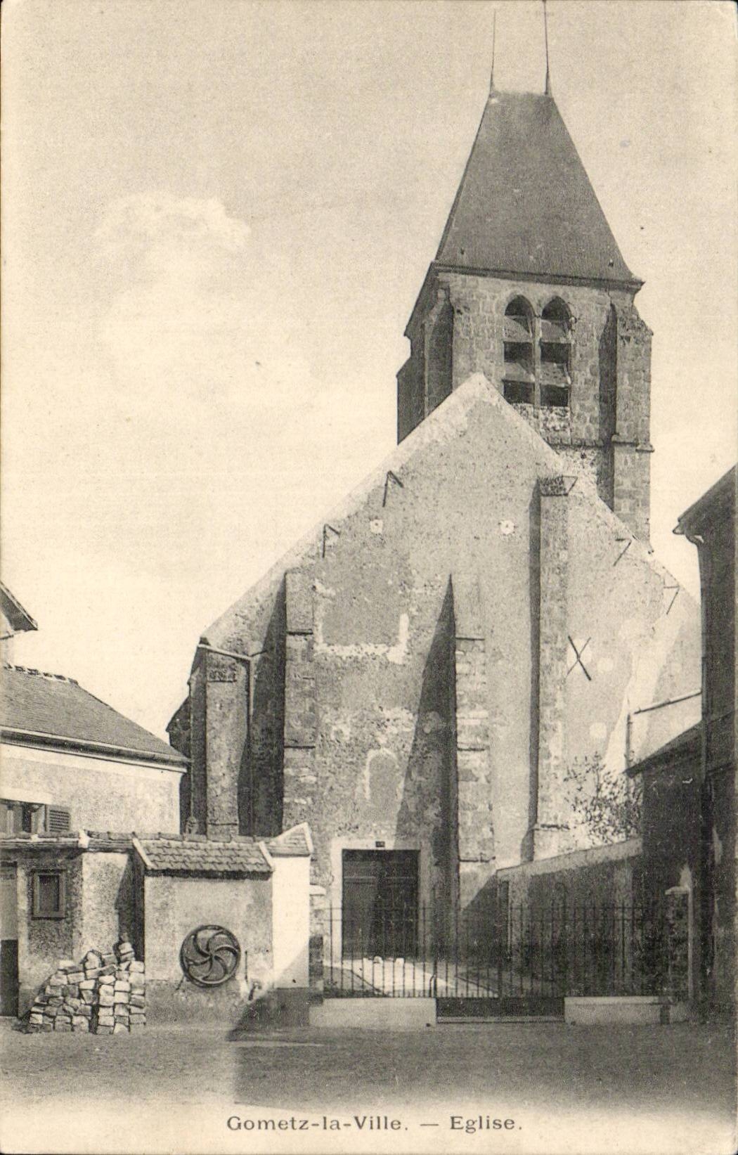 Gometz la Ville CPA Eglise