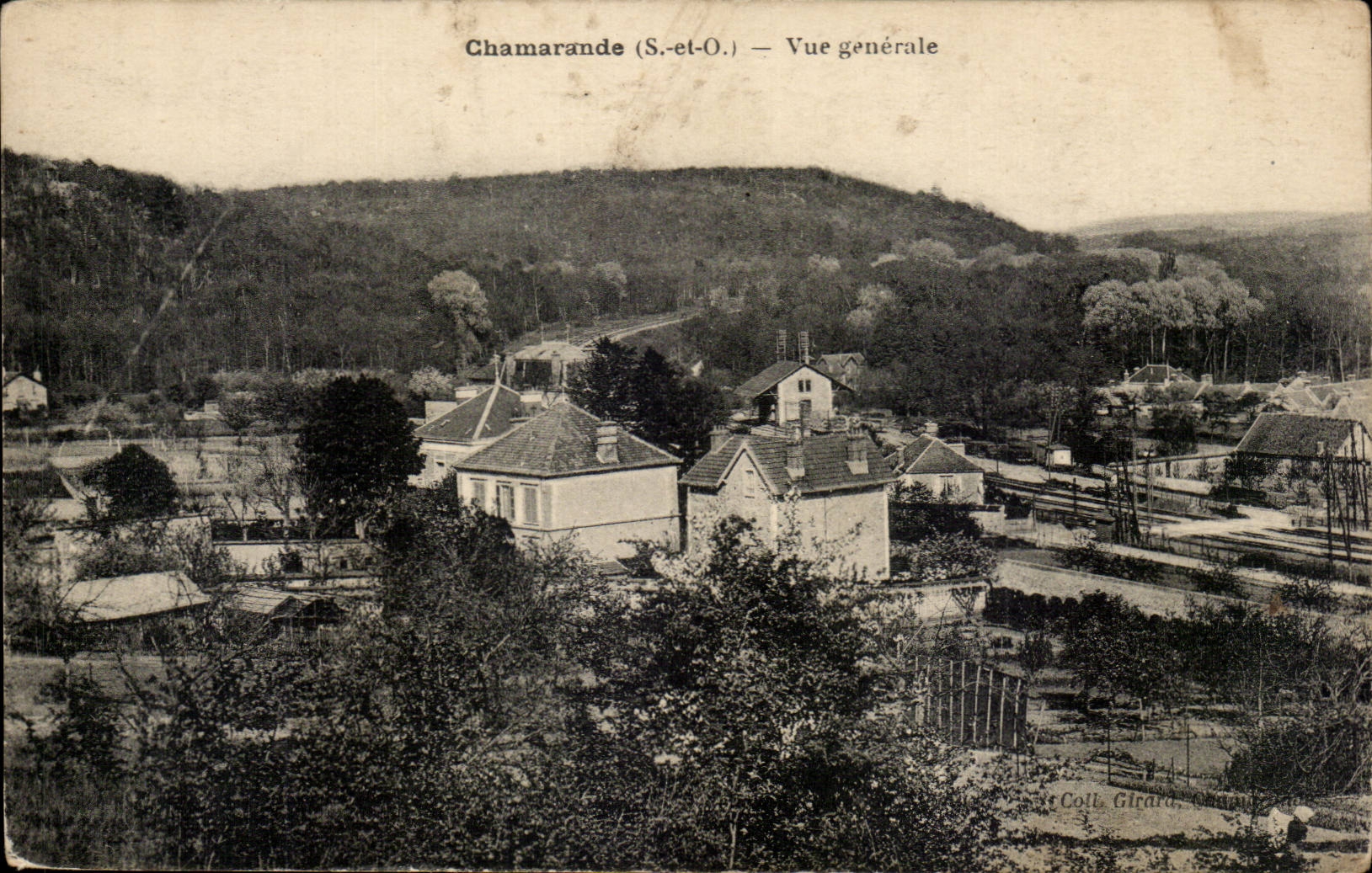 Chamarande CPA Vue generale