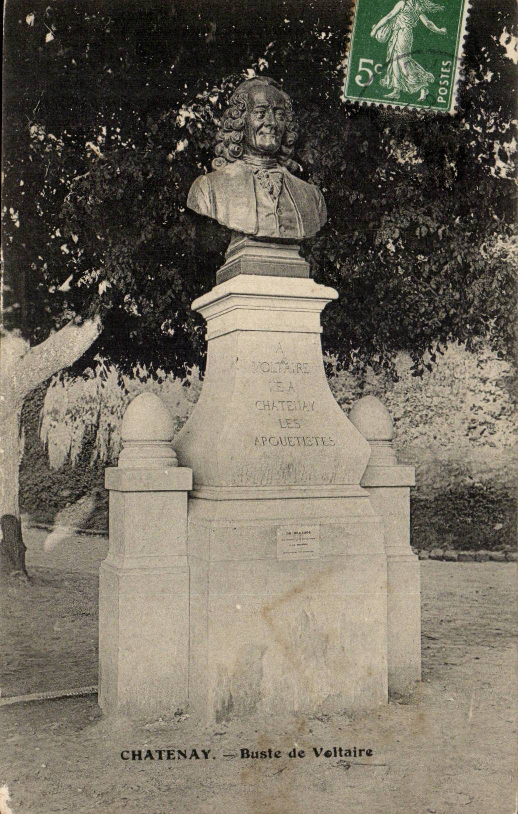 Chatenay CPA Buste de Voltaire
