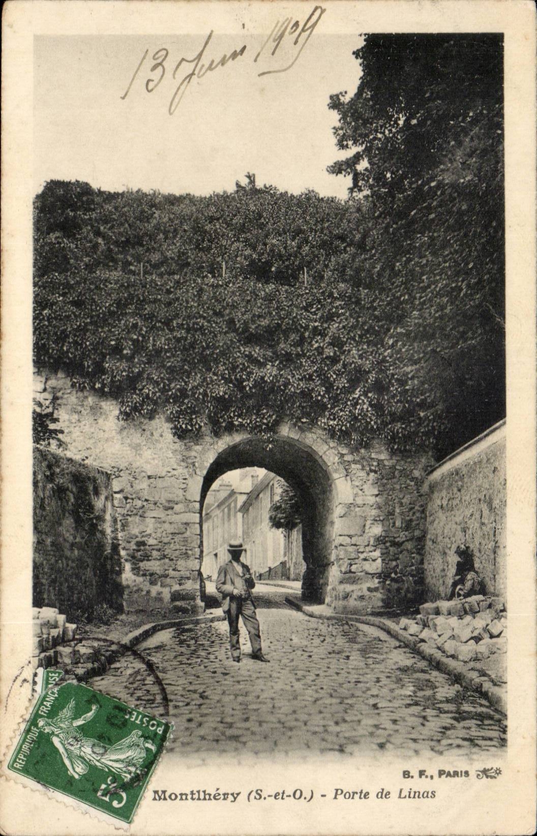 Montlhery CPA Gatter von Linas