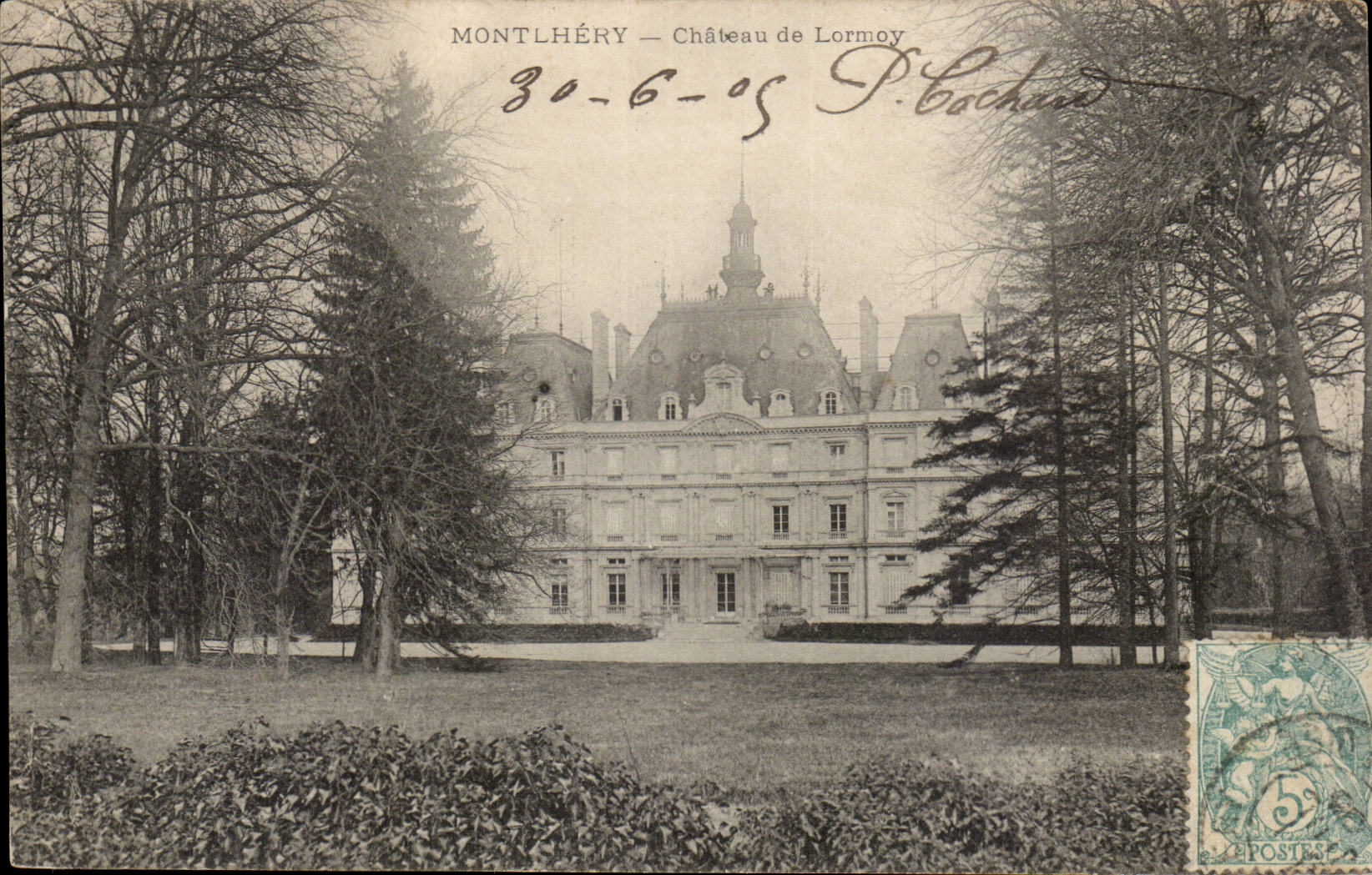 Montlhery CPA Schloss von Lormoy