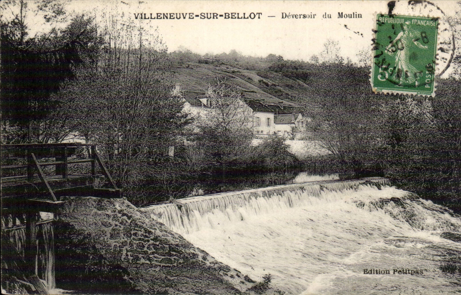 Villeneuve on Bellot CPA Outfall of the mill