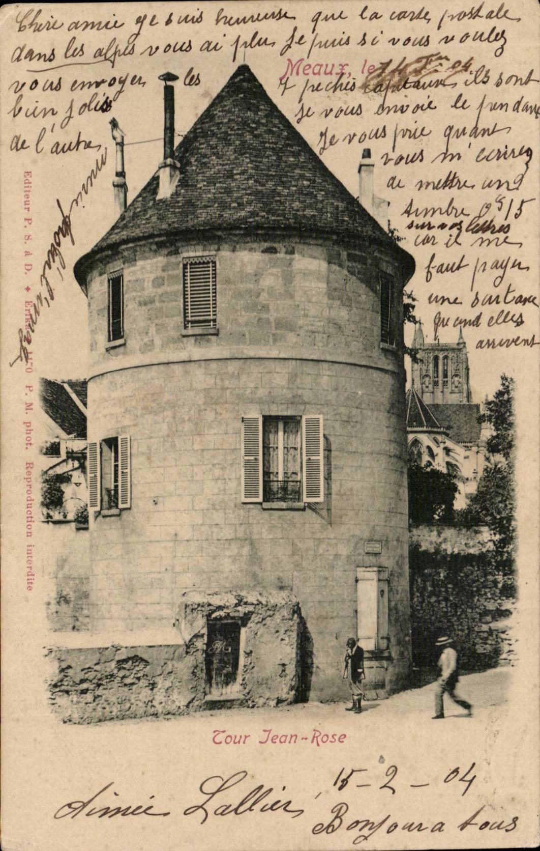 Meaux CPA Turn Jean Pink