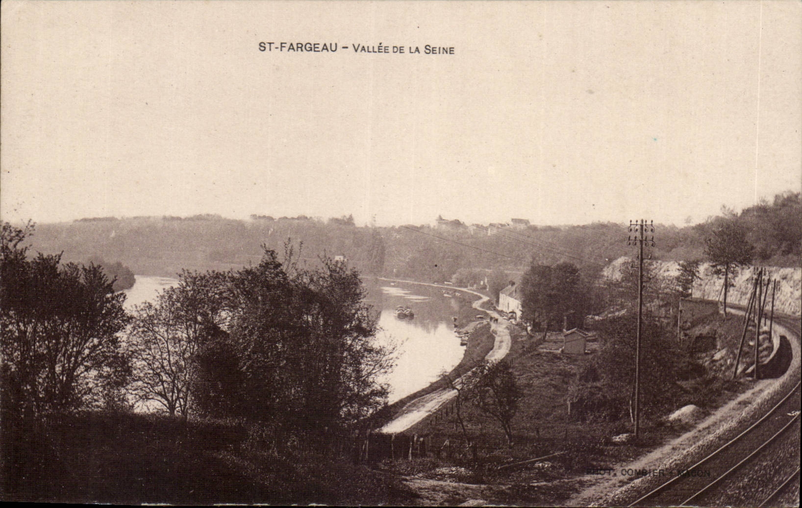 Fargeau saint - Valley of the Seine - CPA