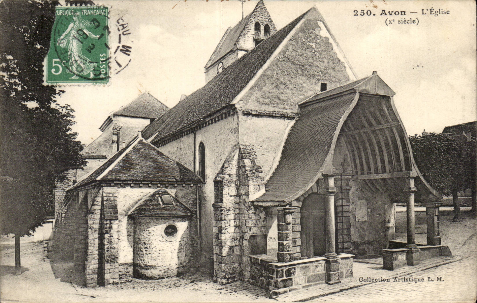 Avon - Church X century - CPA