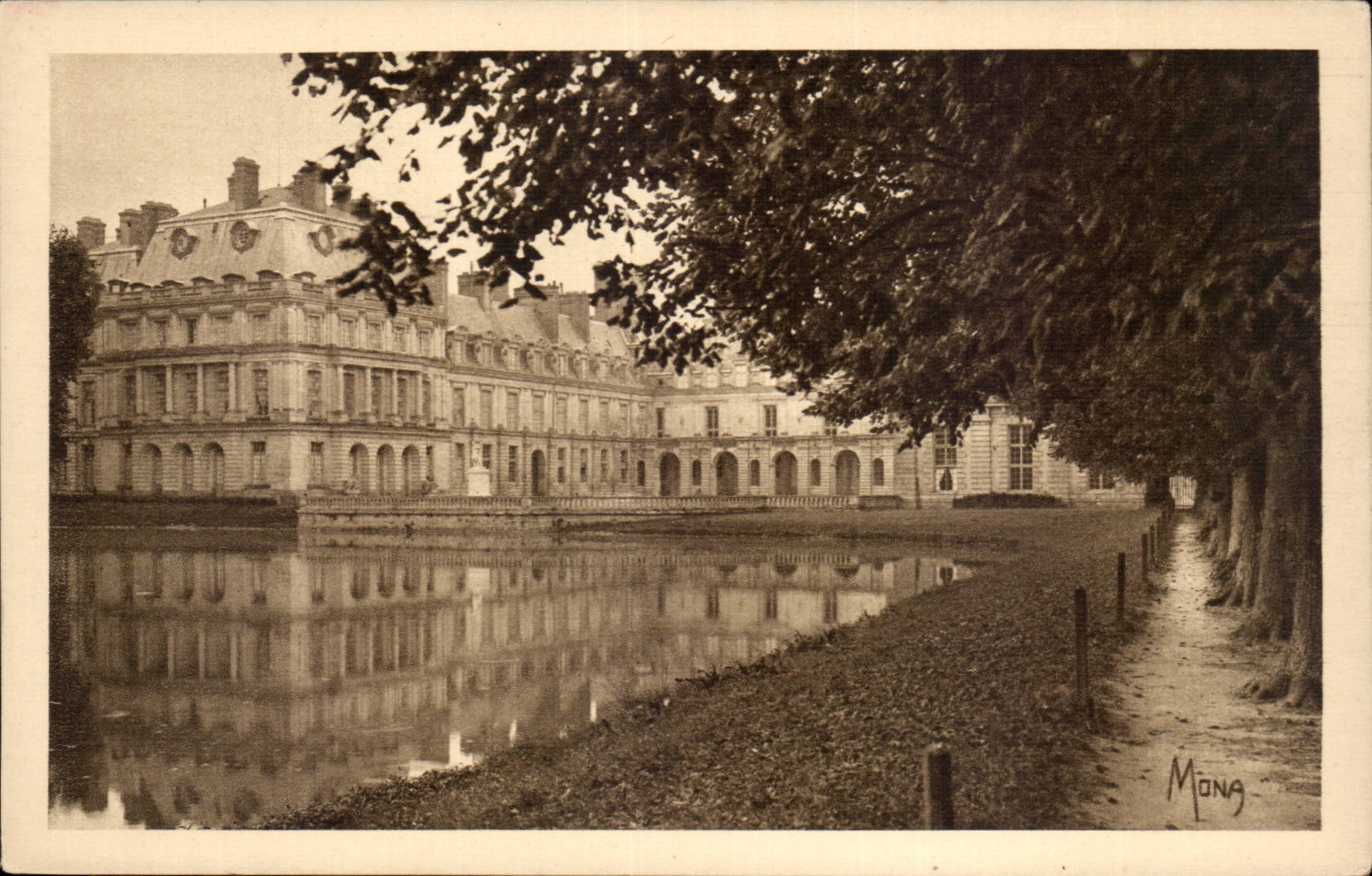 Fontainebleau - the Palate and the Pond - Small Tables of the Ile de France - CPA