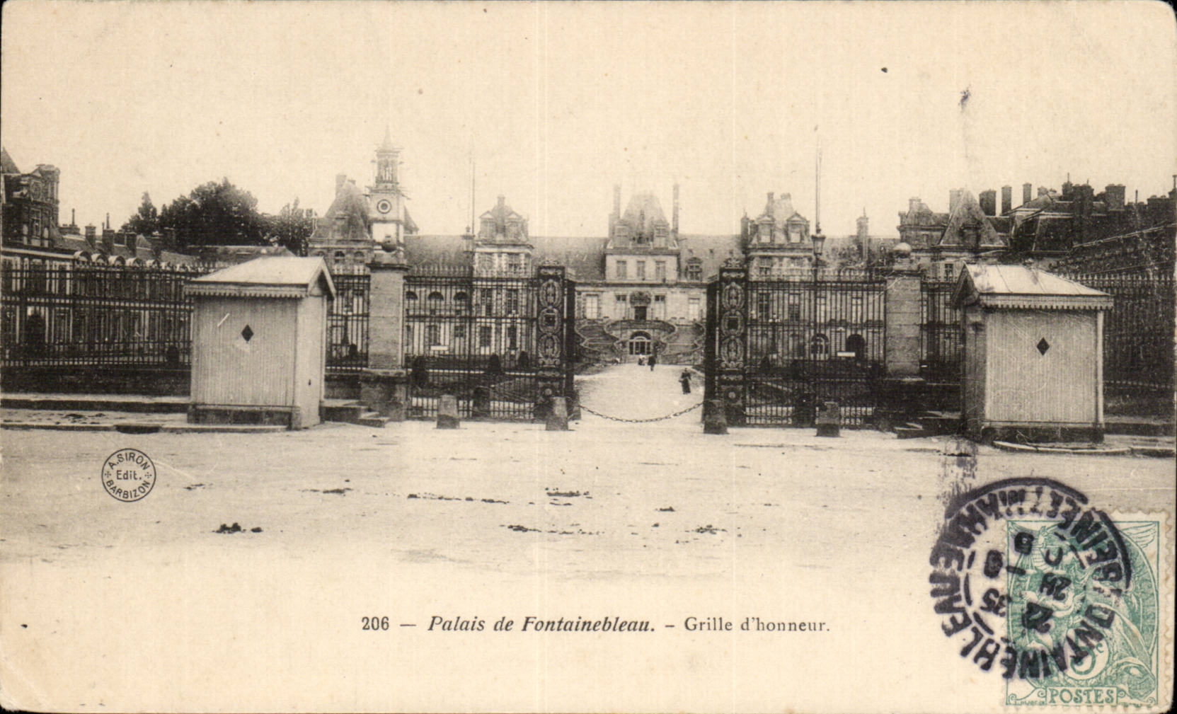Fontainebleau - Grid of Honor - CPA