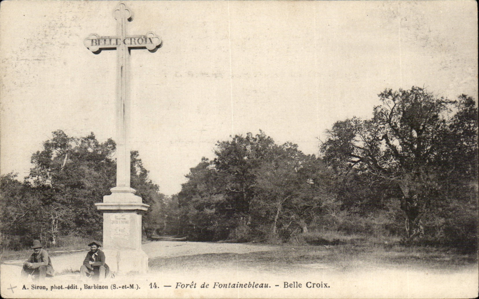 CPA Drill of Fontainebleau CPA Beautiful cross
