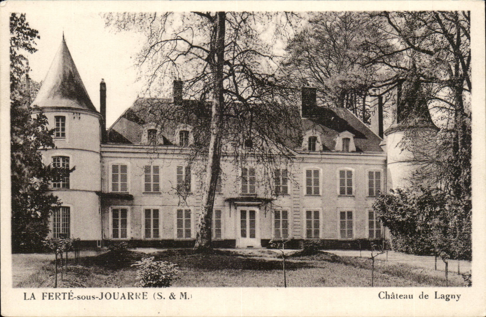 FErte under Jouarre CPA Castle of Lagny