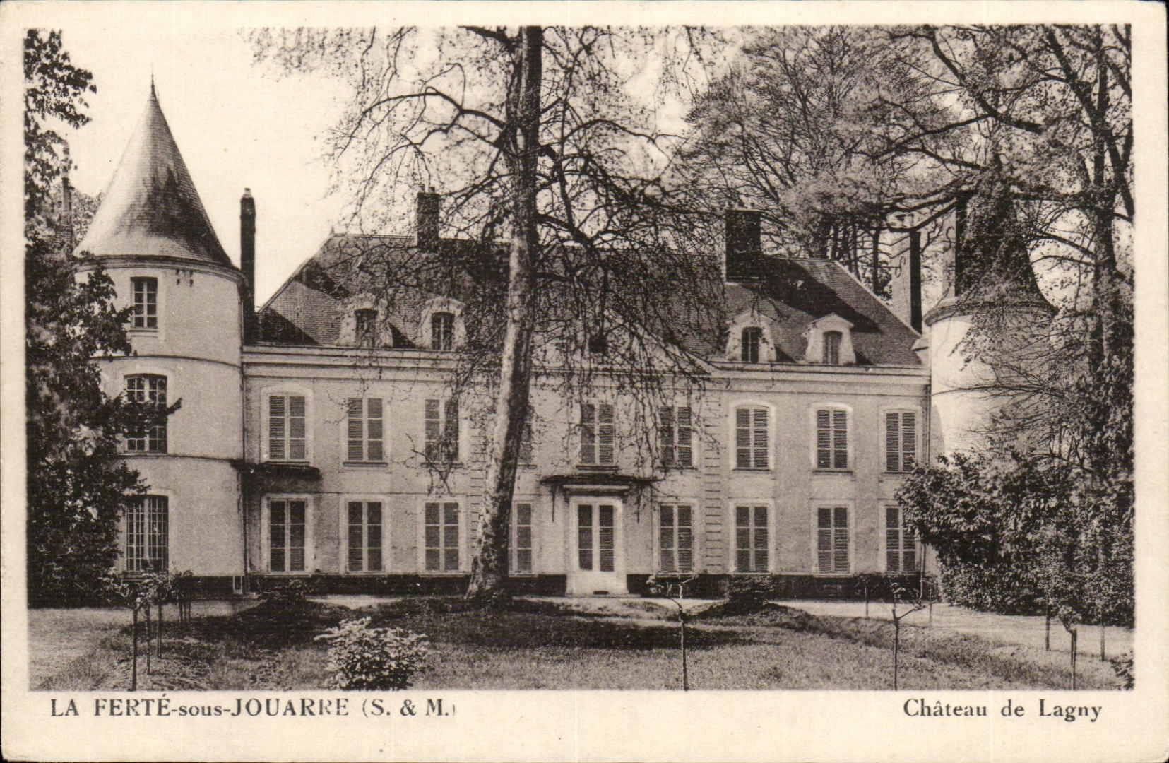 FErte under Jouarre CPA Castle of Lagny