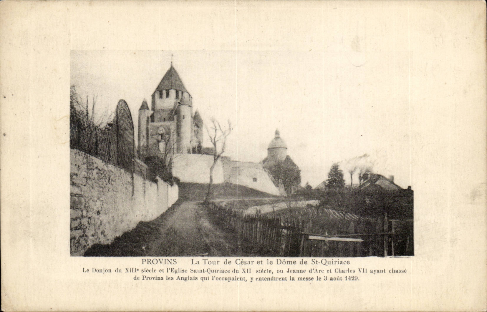 Layered branches CPA the tower of CEsar and the Dome of St quiriace