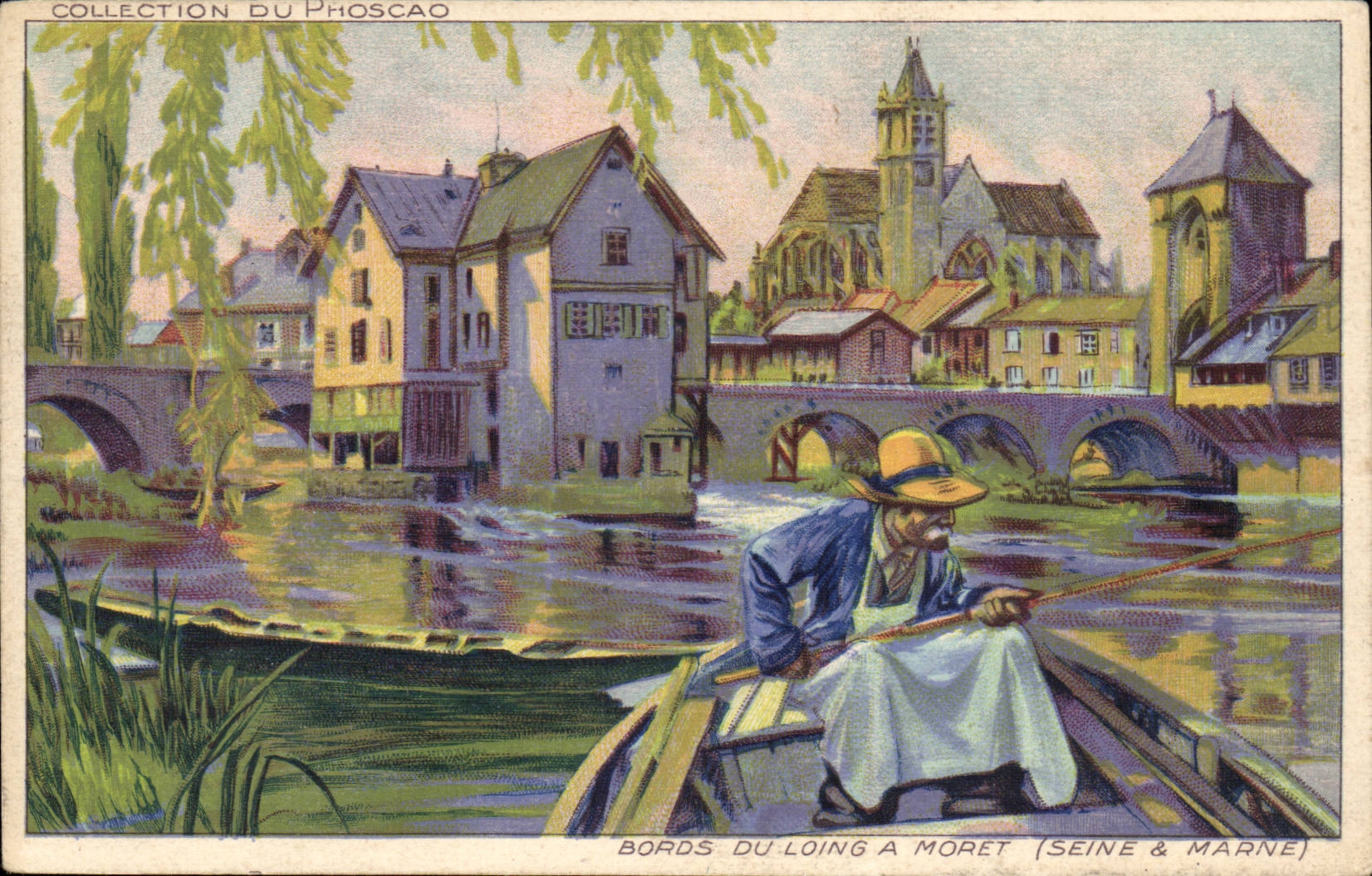 Moret CPA Bords du Loing