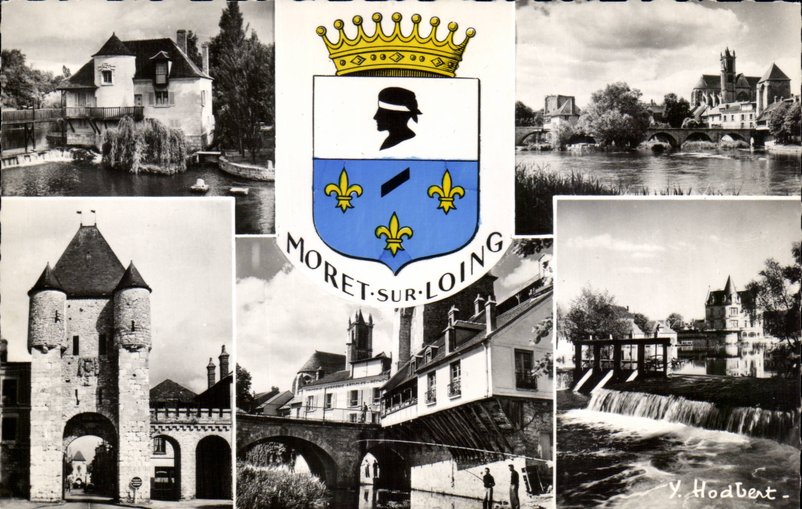 Moret CPA sur Loing