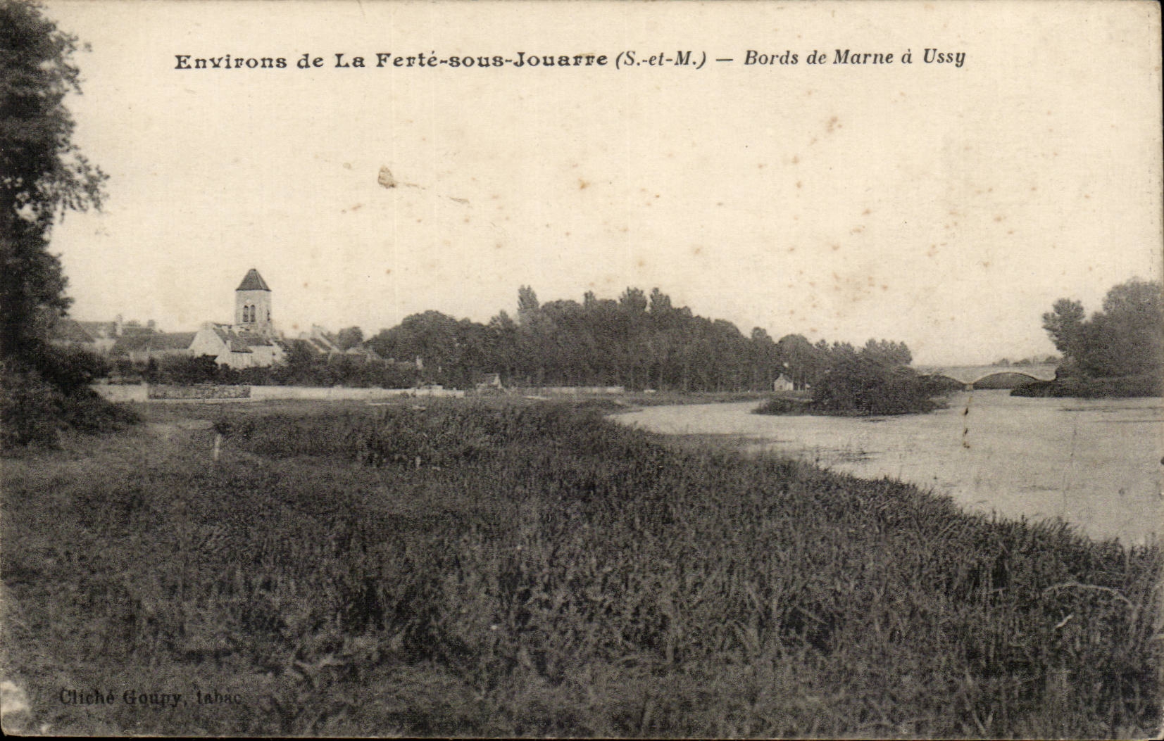 Surroundings of Ferte under Jouarre CPA Bords of the marl have Ussy