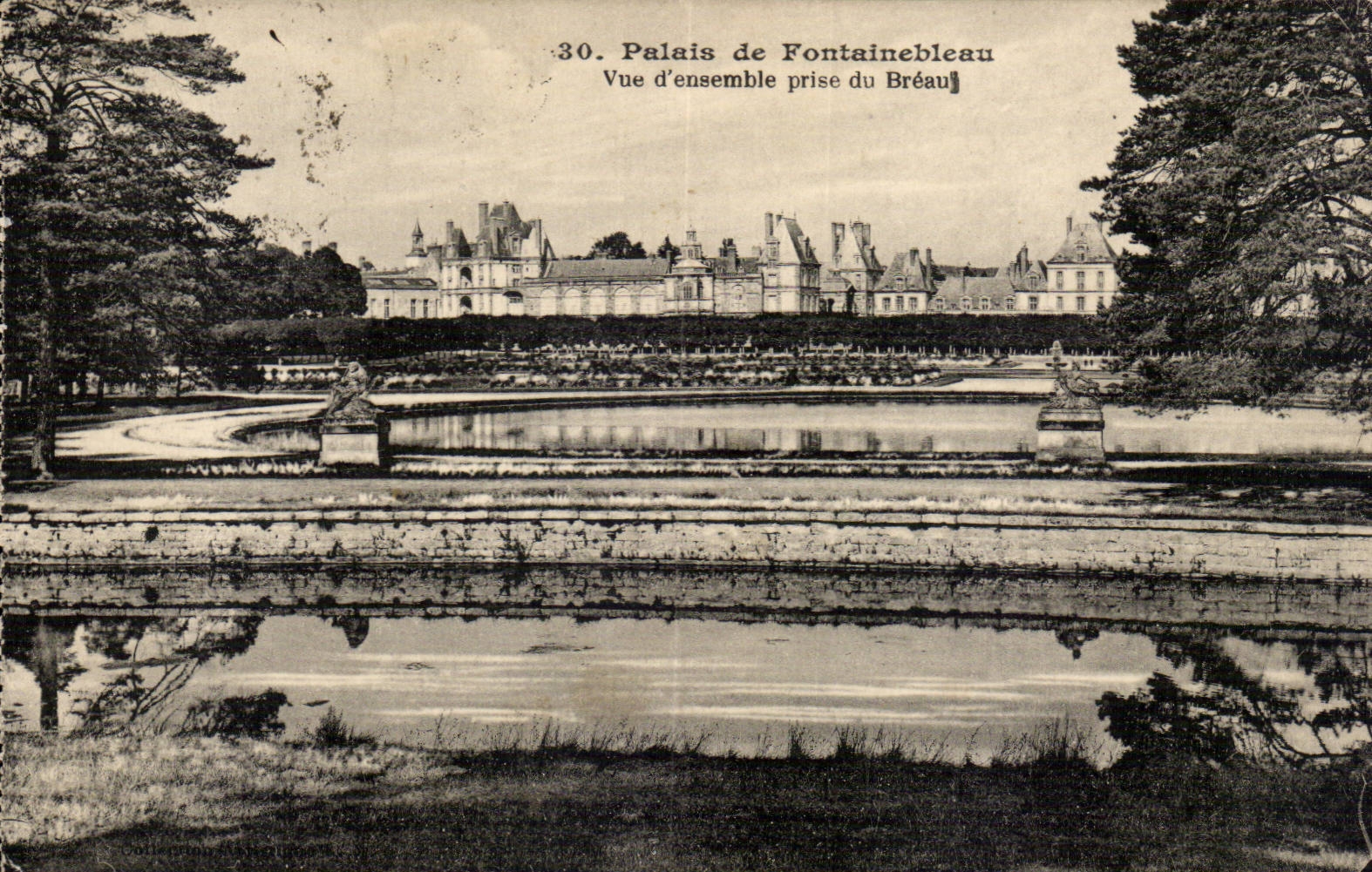 Palate of Fontainebleau CPa Overall picture catch of Breau