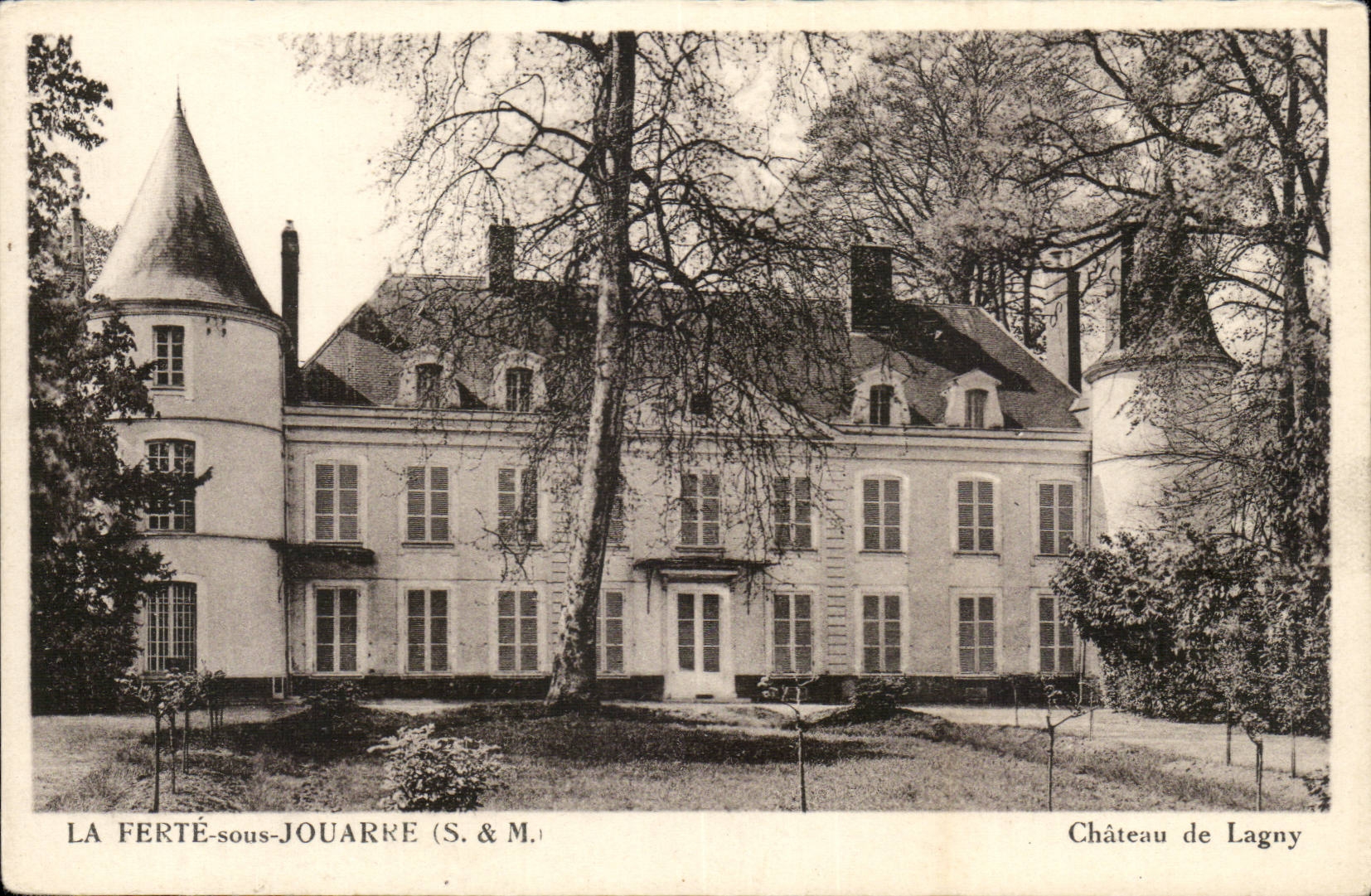 Ferte Under Jouarre CPA Castle of Lagny