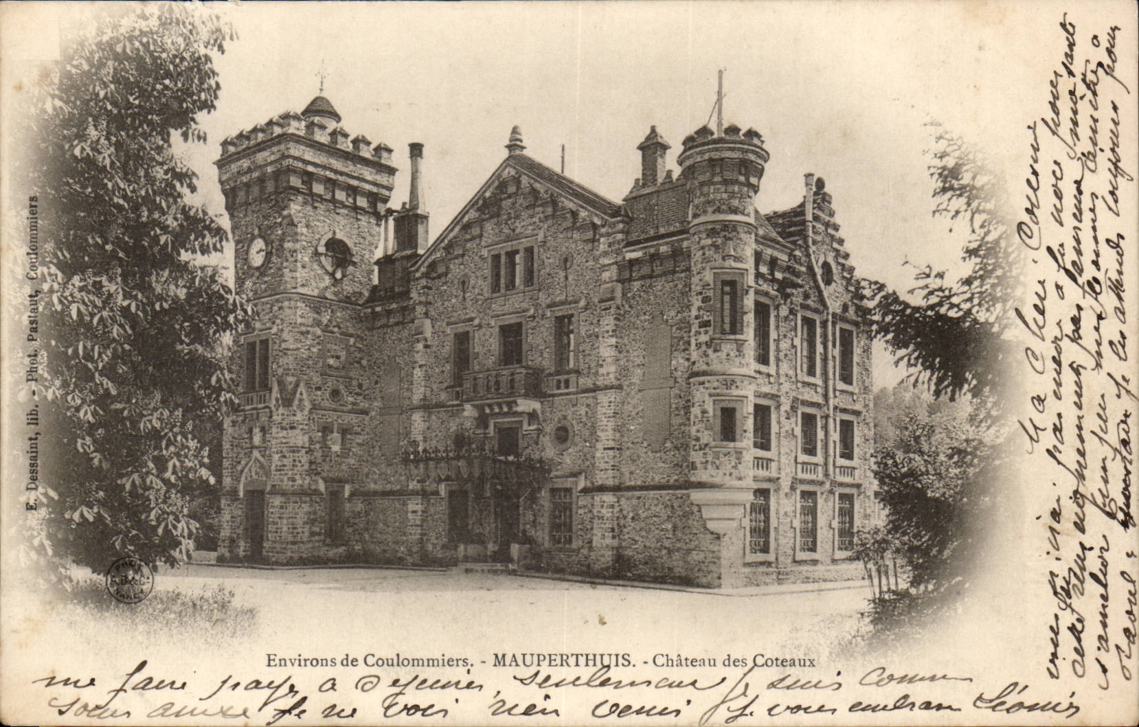 Surroundings of Coulommiers CPA Mauperthuis Castle of the Slopes