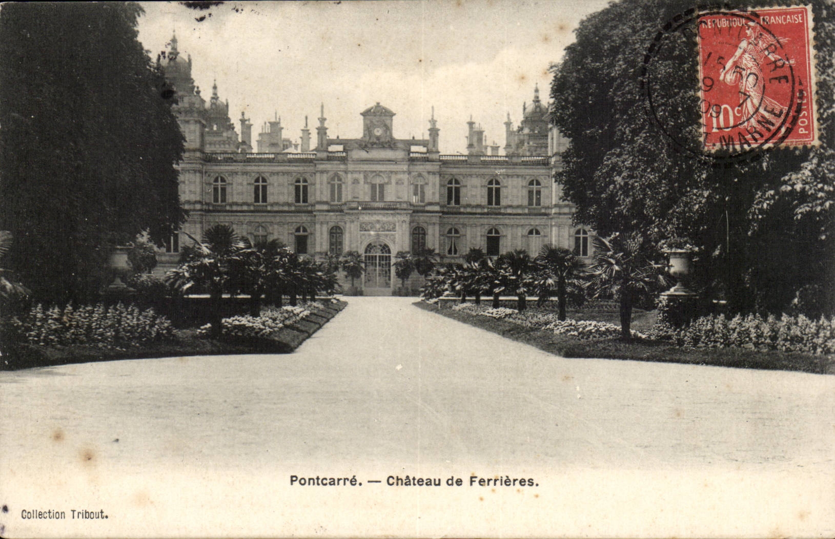 Pontcarre - Castle of Tool bags - CPA