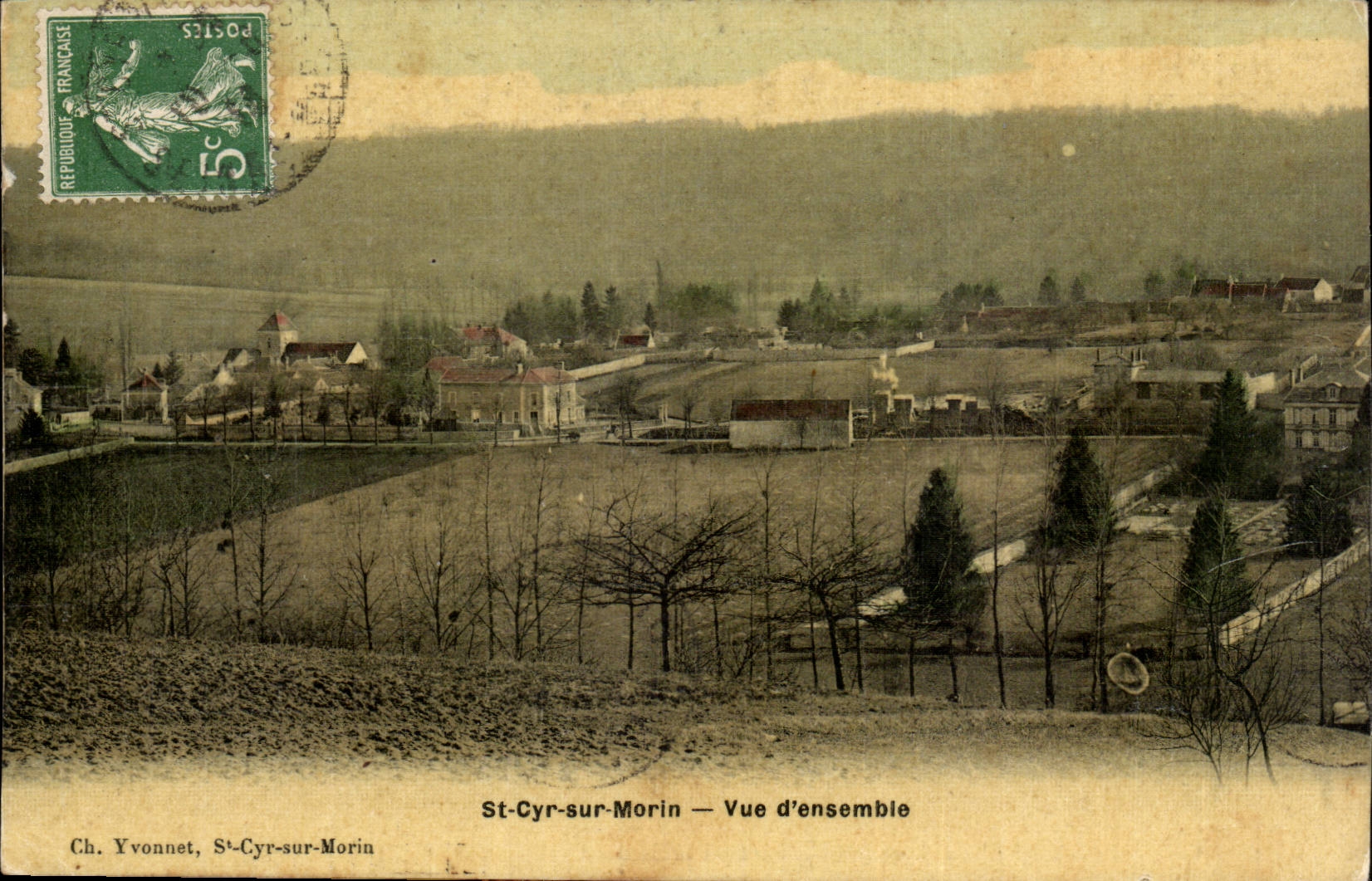 St Cyr on Morin - Overall picture - Toilet Chart - CPA