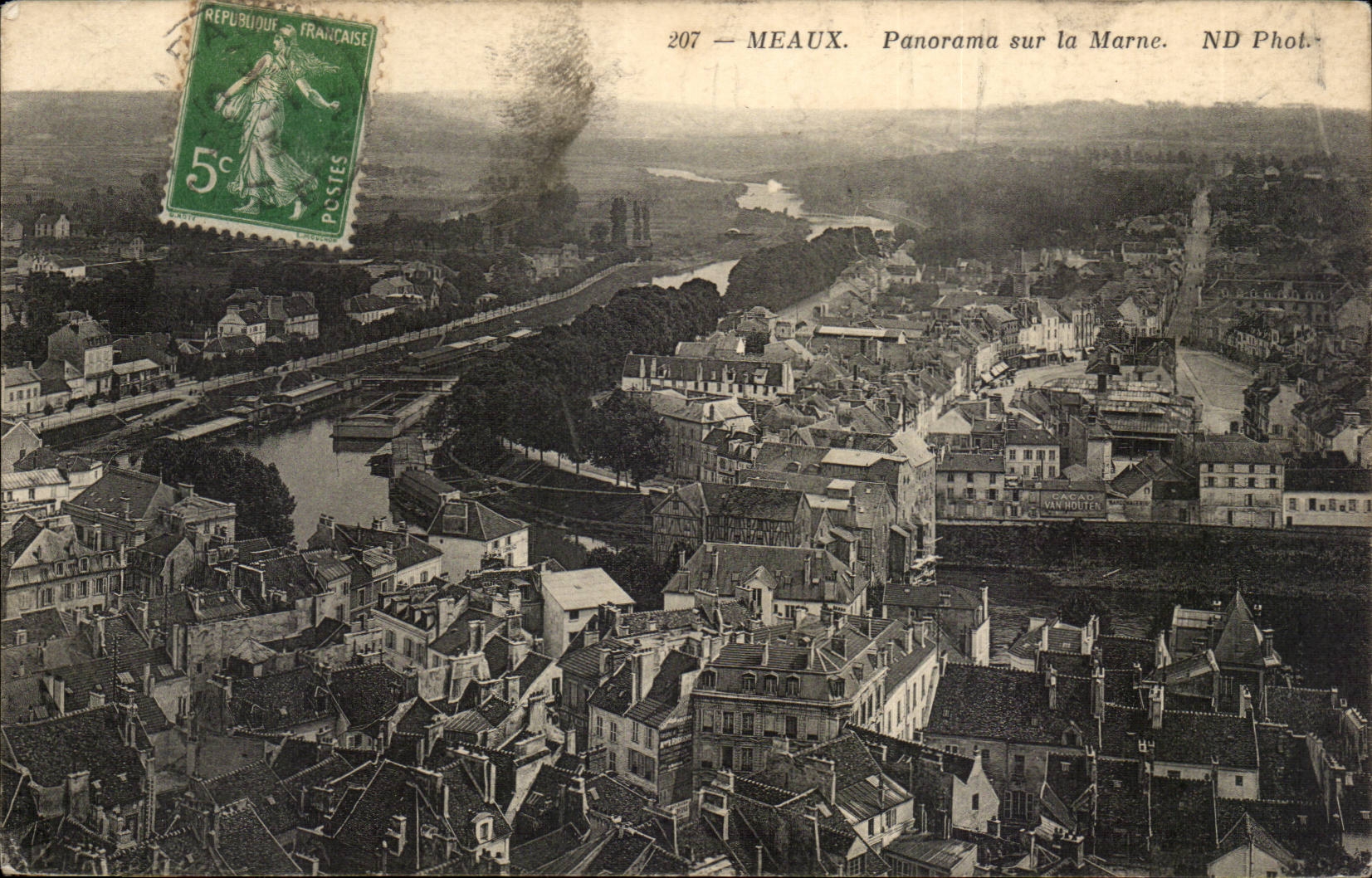 Meaux - Panorama on the Marne - - CPA