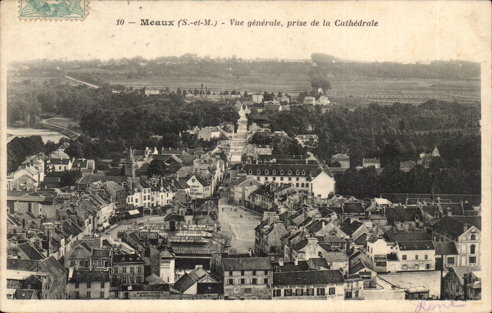 Meaux - View taken Cathedral - - CPA
