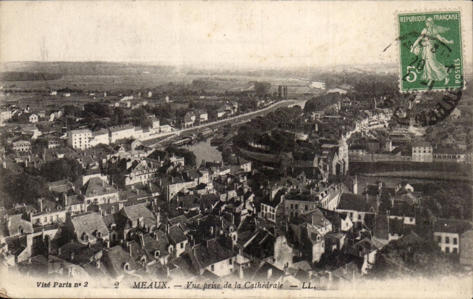 Meaux - Seen from of the Cathedral - - CPA