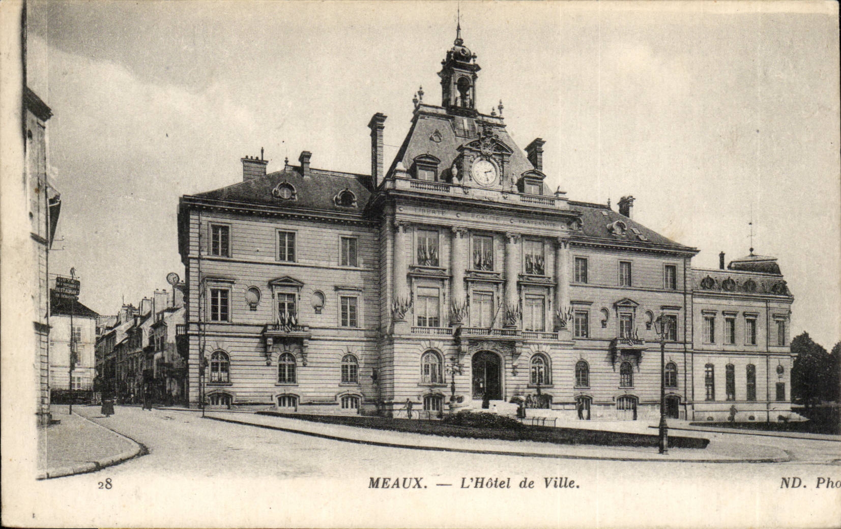 Meaux - the Town hall - CPA