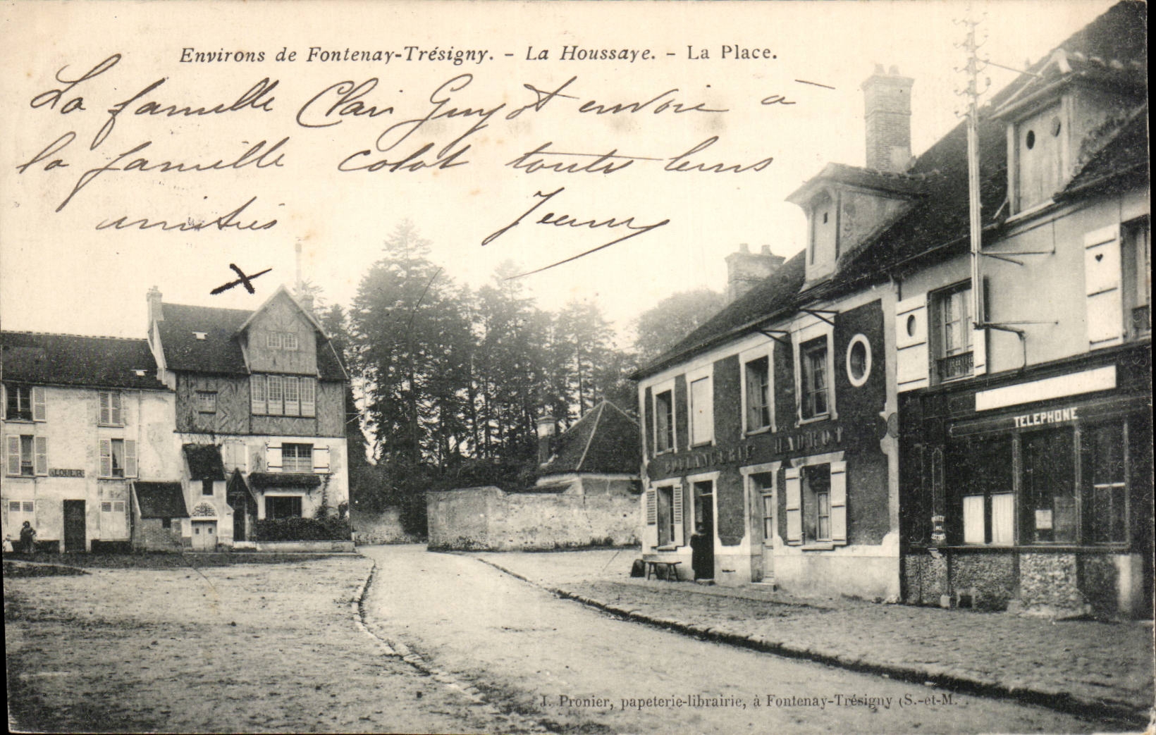 Surroundings of Fontenay Tresigny CPA Houssaye the place
