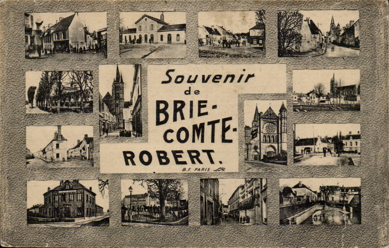 CPA Souvenir of Brie Count Robert