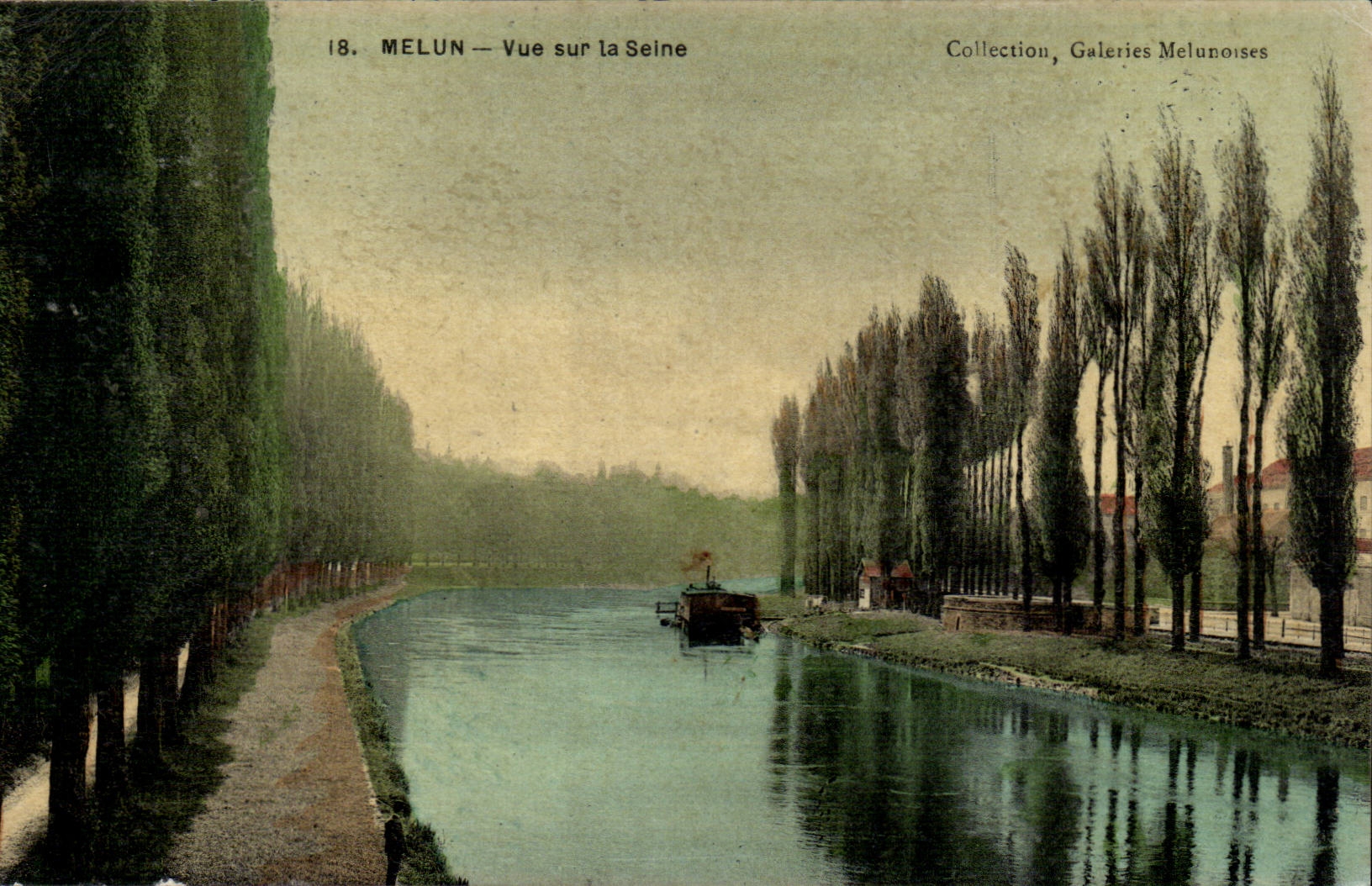 Melun CPA Seen on the Seine