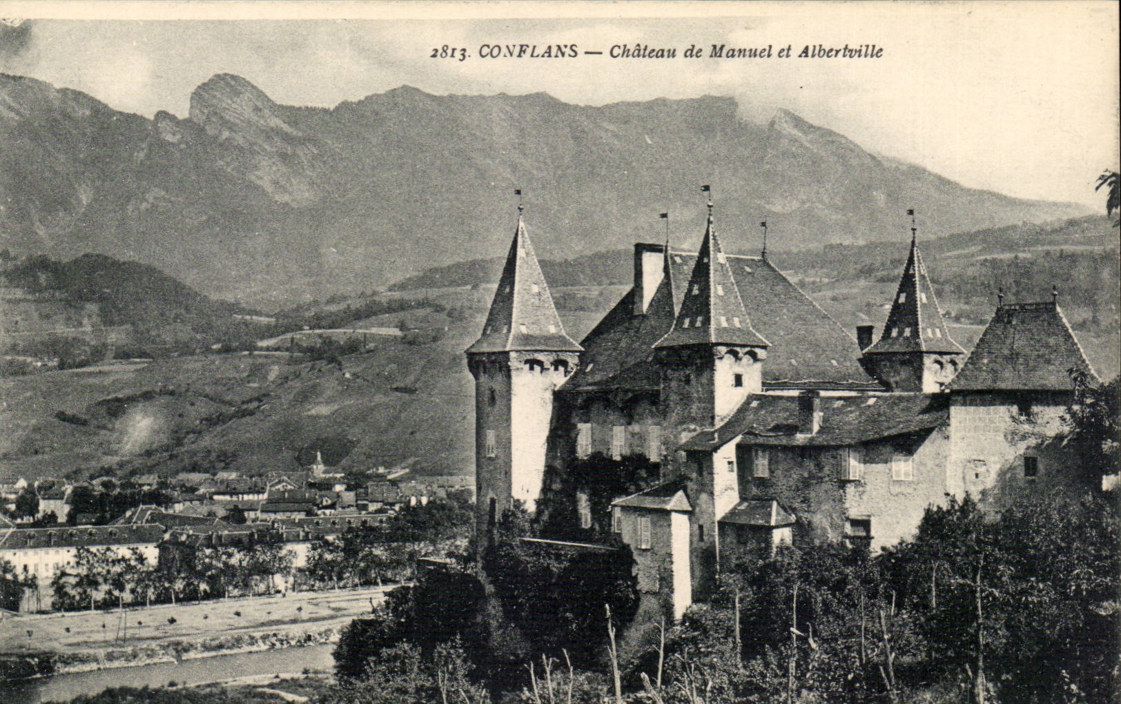 Conflans CPA Castle of Handbook and Albertville