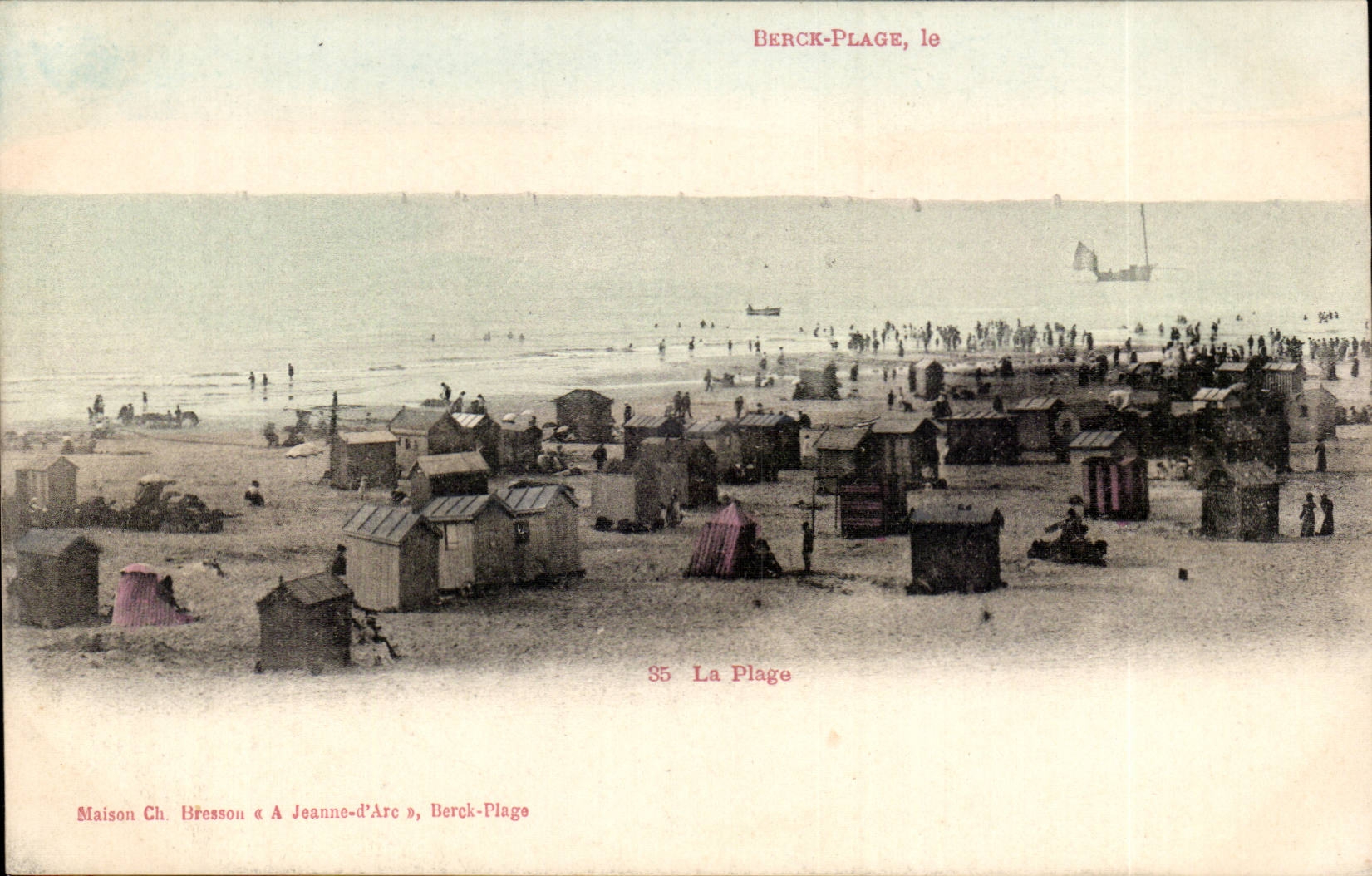 Berck CPa Beach the beach