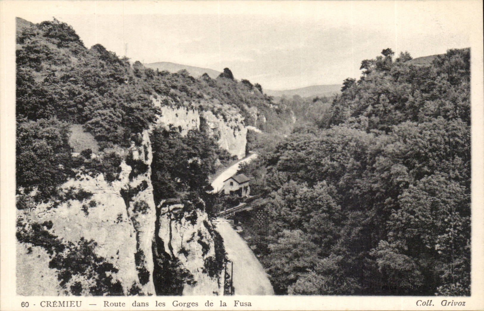 Cremieu CPA Route in the throats of Fused