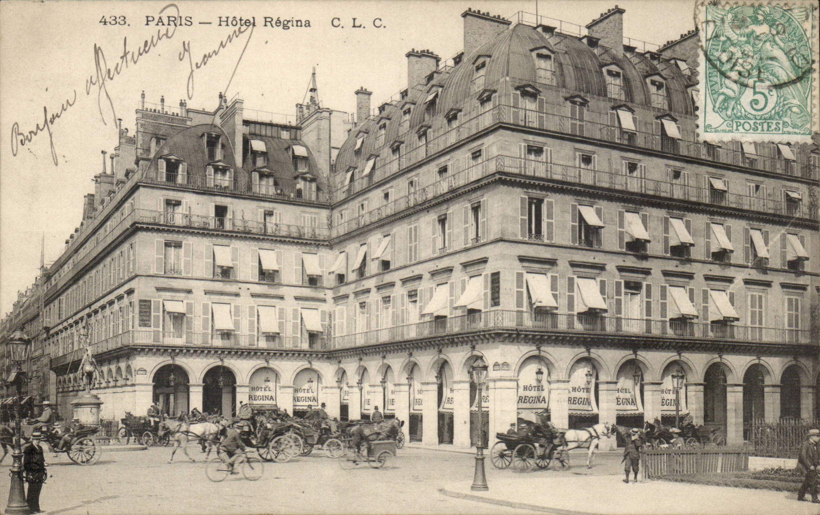 Paris CPA Hotel Regina