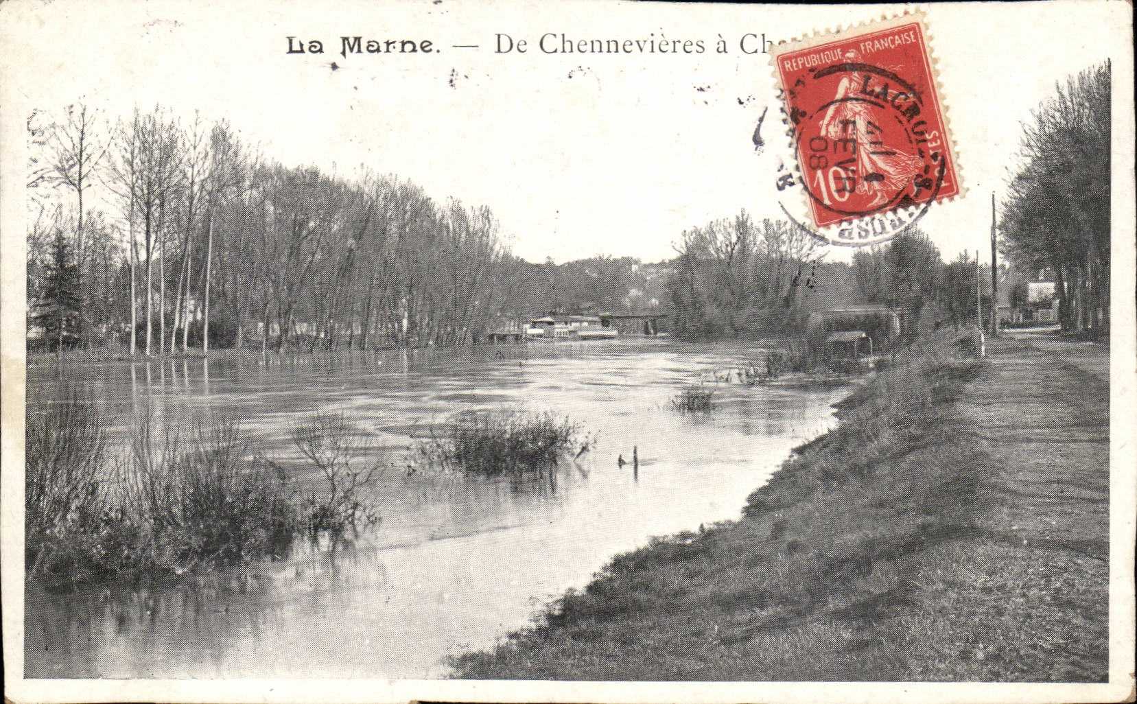 La Marne CPA De Chennevieres 