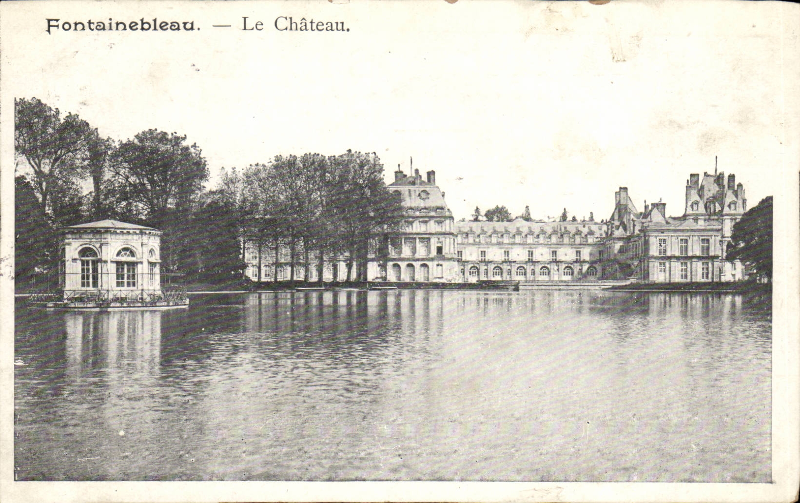 Fontainebleau CPA the castle