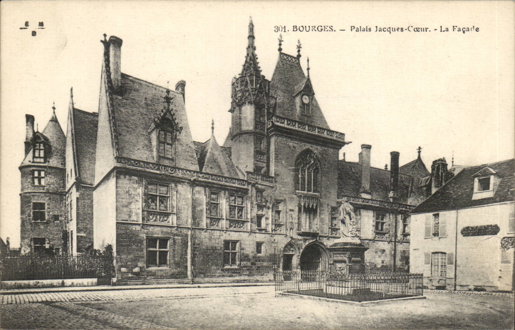 Gaumen-Jacques-Herz-Front Bourges-CPA
